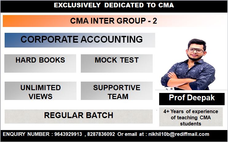 CORPORATE ACCOUNTING 
